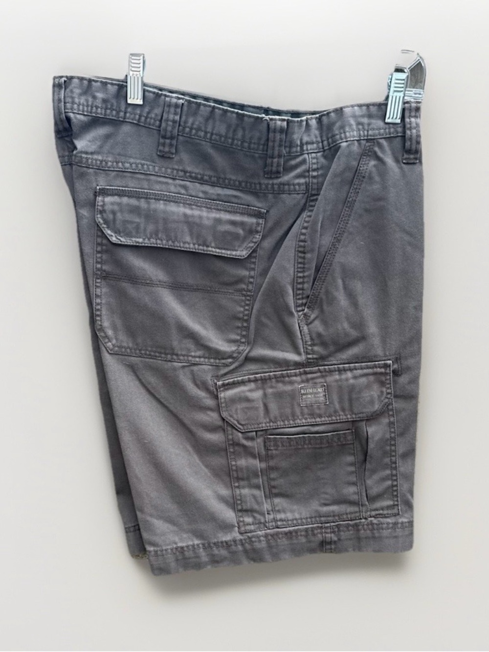 RedHead Gray Men's Cargo Shorts with Utility Pockets